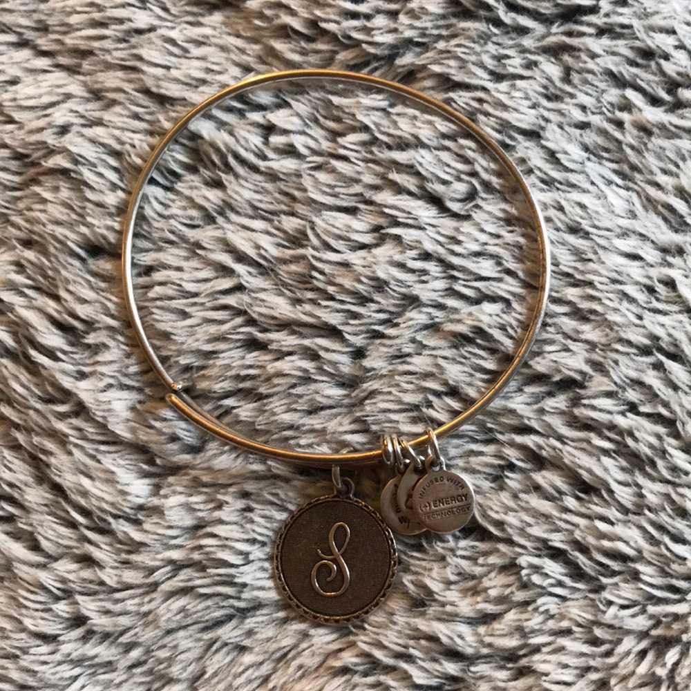“S” Alex and Ani Bangle